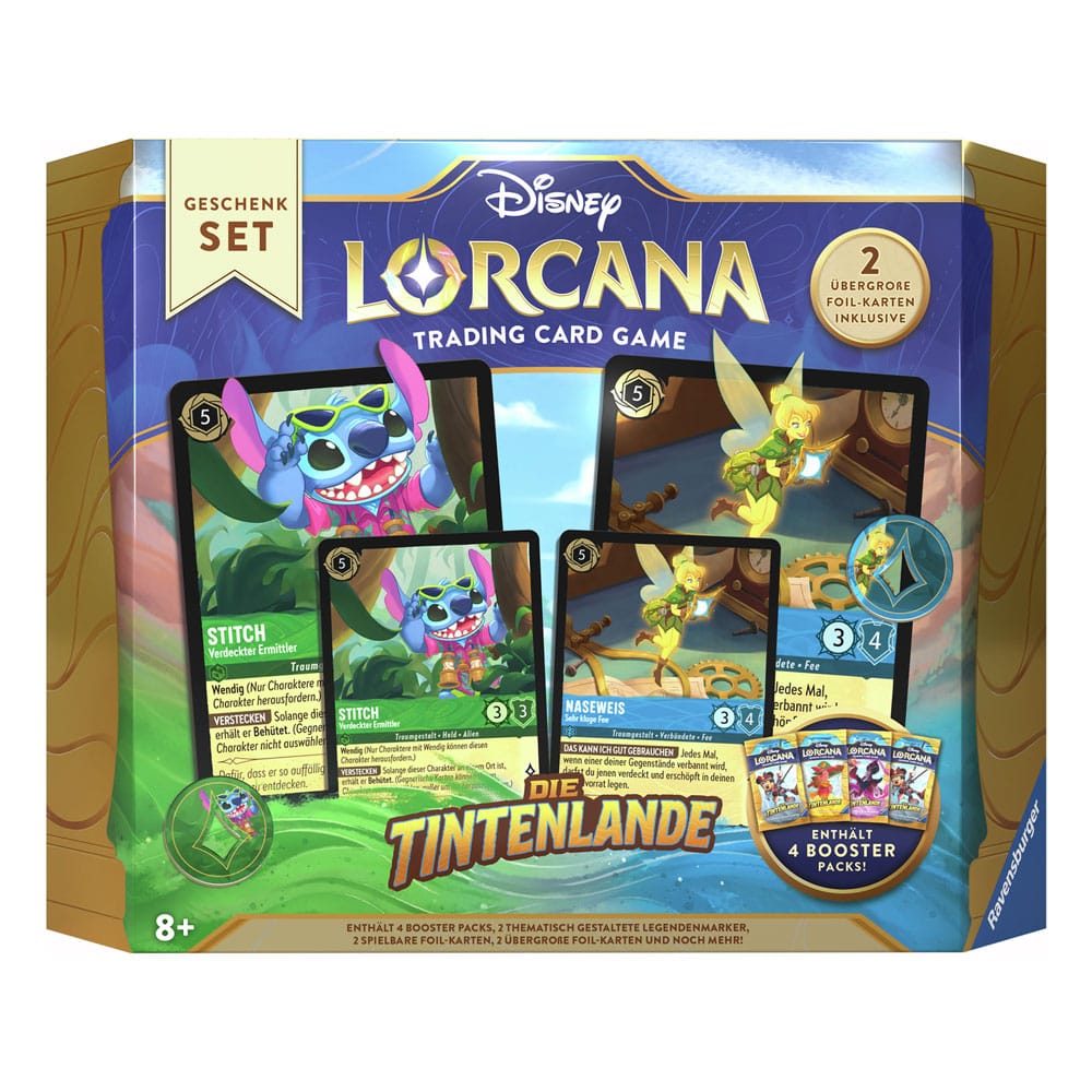 Disney Lorcana TCG Die Tintenlande Geschenk-Set